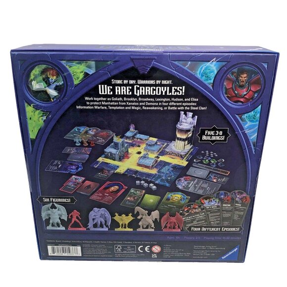 NEW Gargoyles Awakening Board Game by Ravensburger Disney 6 Figures - Picture 2 of 4